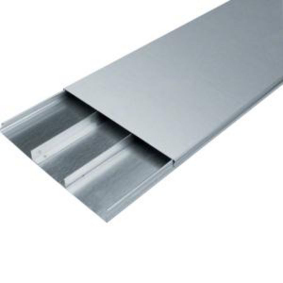 Vloergoot verzonken 3-compartimenten 340x28mm staal VVE=2