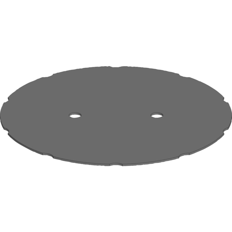 Vlakke dichting D=170x1,5mm