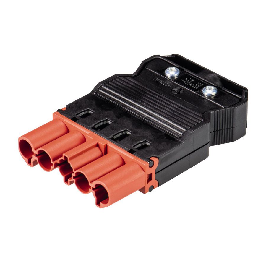 Kabelsteker GST18I5 male schroef 92.954.4553.5 VVE=50