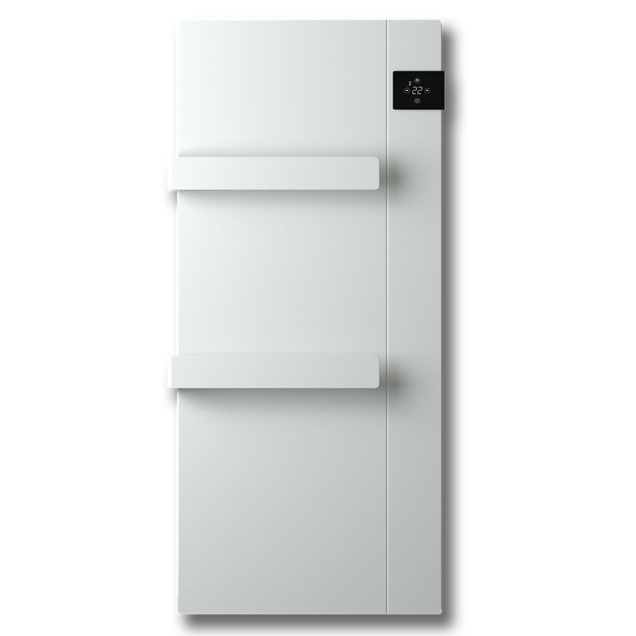 Elektr. badkameradiator E-Comfort ONSEN 900x400mm 750W wit staal