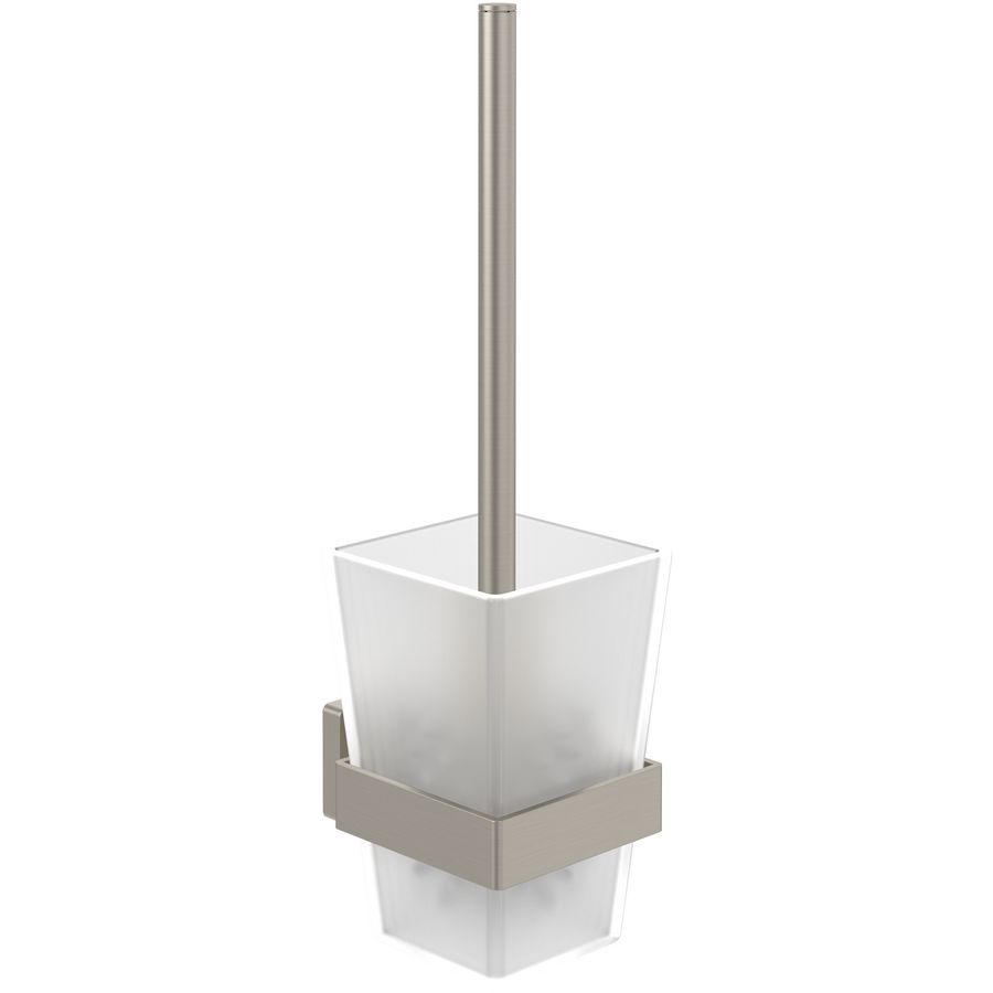 Toiletborstelgarnituur Elements St Brushed Nickel Matt