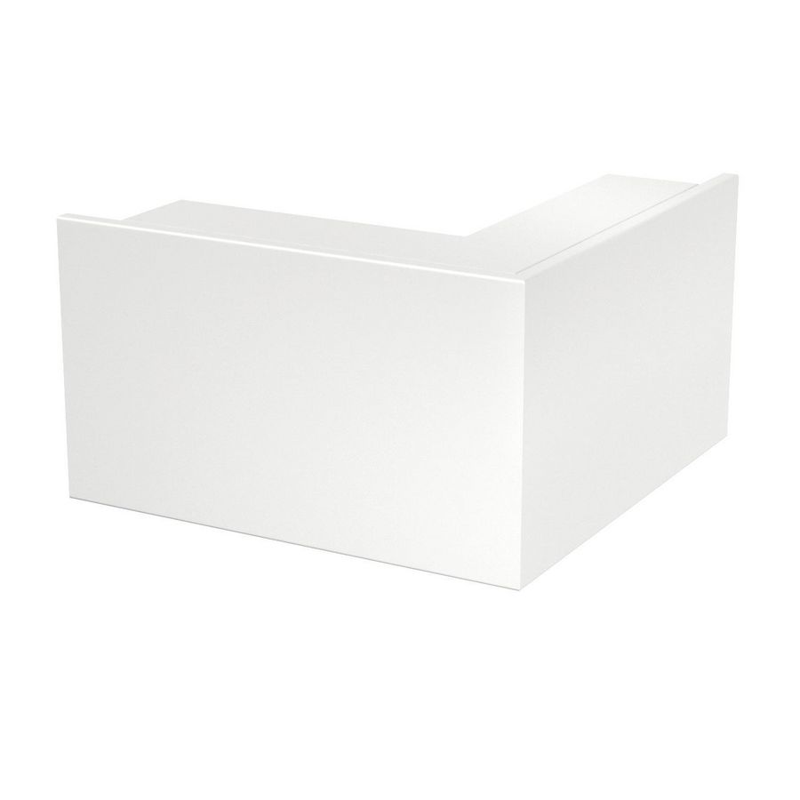 Buitenhoek 348x230x100 polyvinylchlorid puur wit