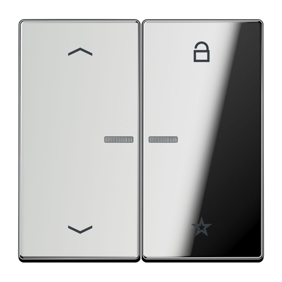 Tastafdekking pijlenLS-glans chr. eNet