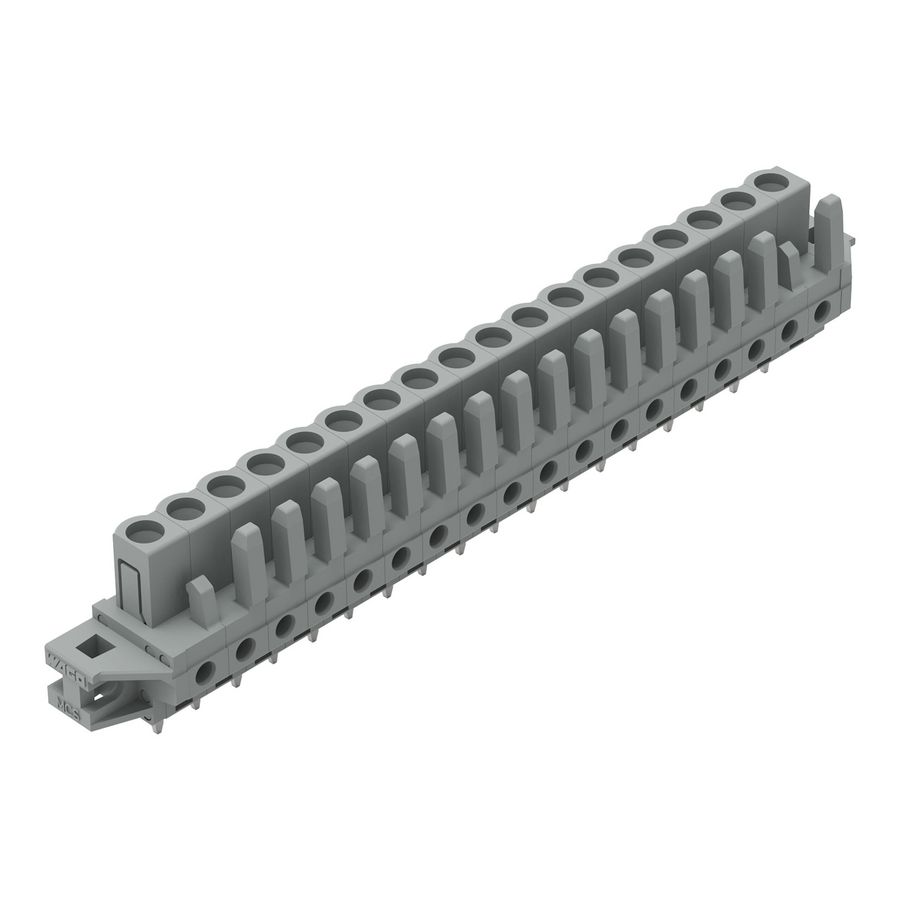 THT FE steker RE raster 5mm grijs 232-148/031-000 VVE=10