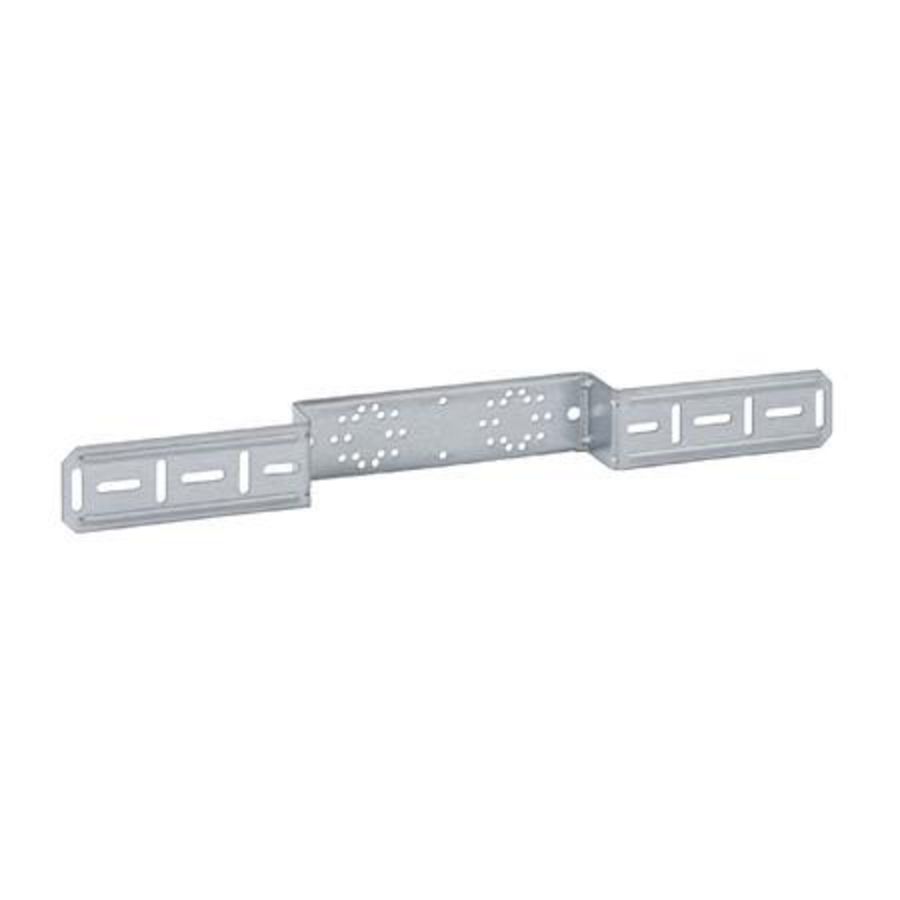 Beugel voor dubbele muurplaat Flowfit 100mm + 120mm VVE=5