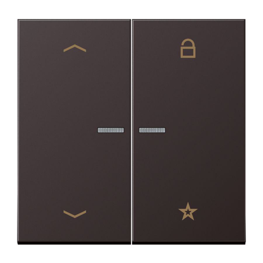 Tastafdekking pijlen LS-dark eNet