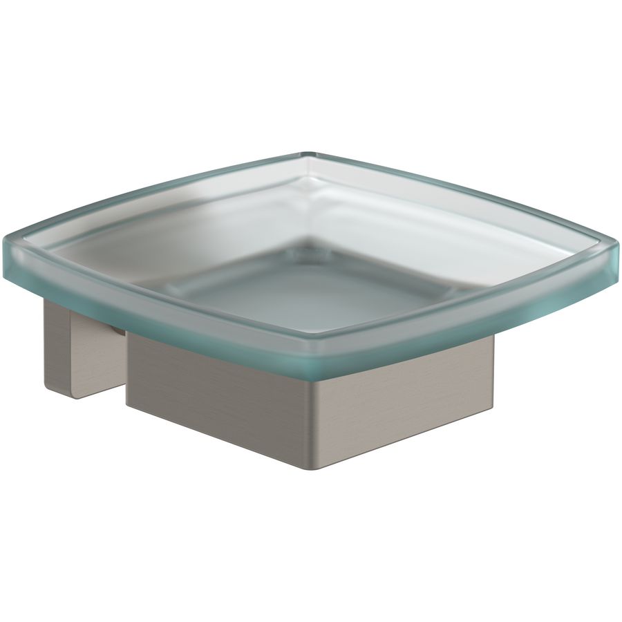 Zeepschaal Elements - Striking Brushed Nickel Matt