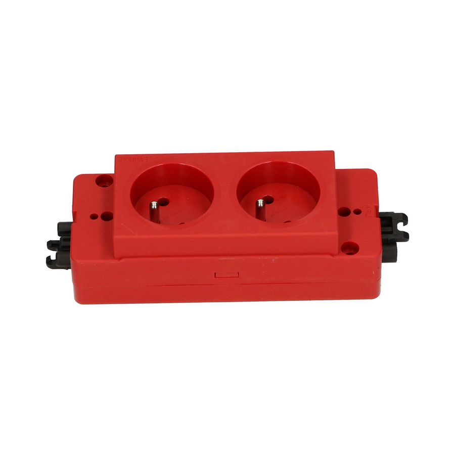 Contactblok 2x BE/FR type 910 GST o.g. in/uit
