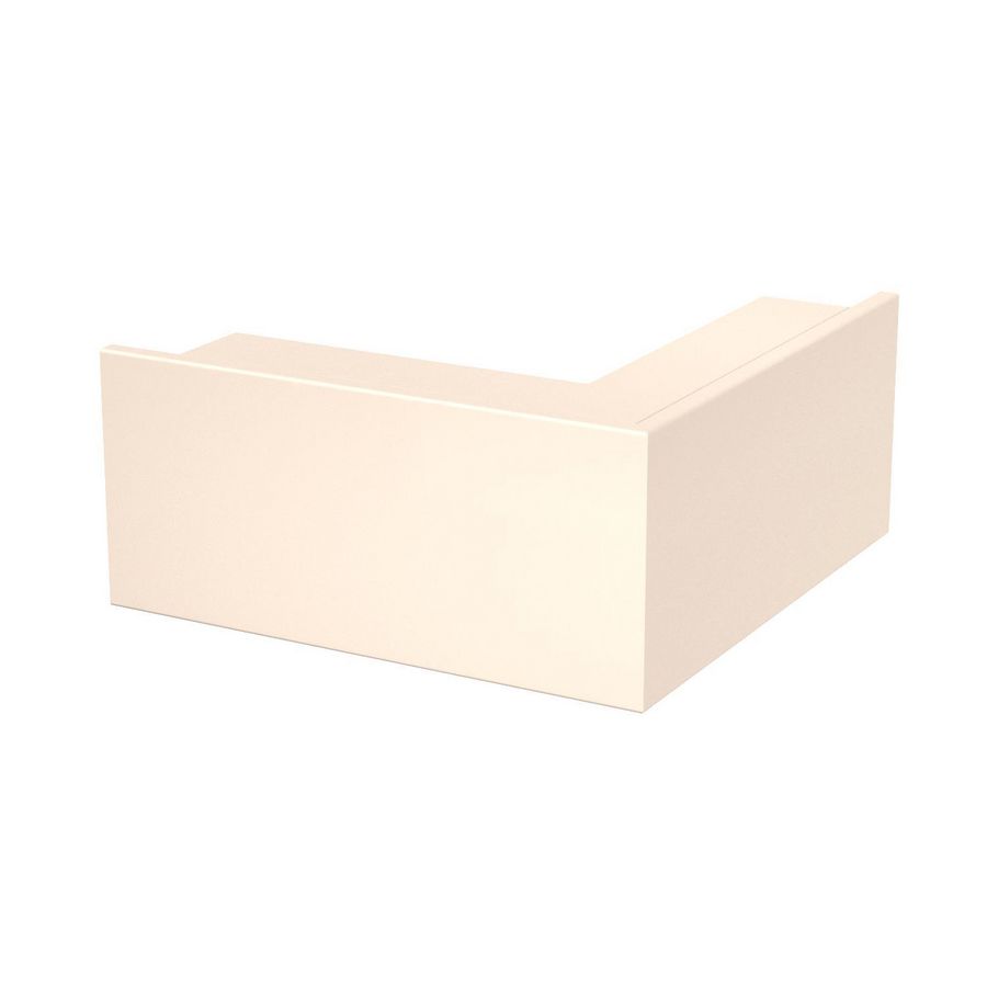 Buitenhoek 250x170x80 polyvinylchlorid creme wit 9001