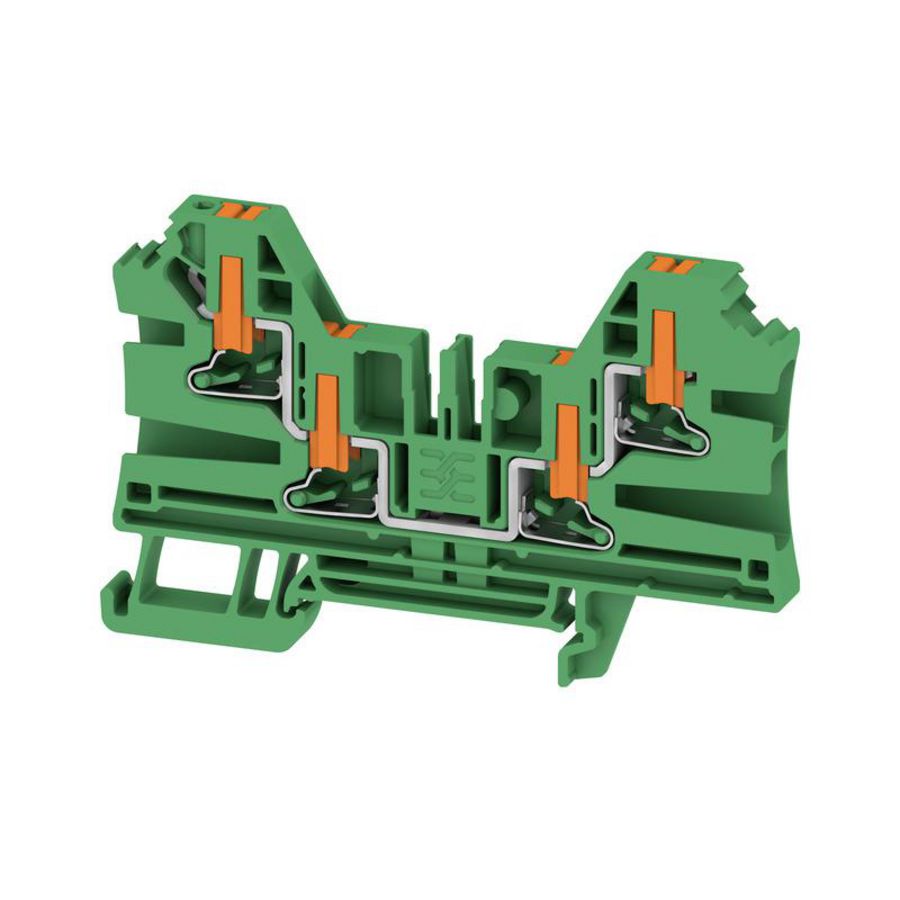 Doorvoerklem groen 4mm2 32 A 1000 V 2872150000 VVE=50