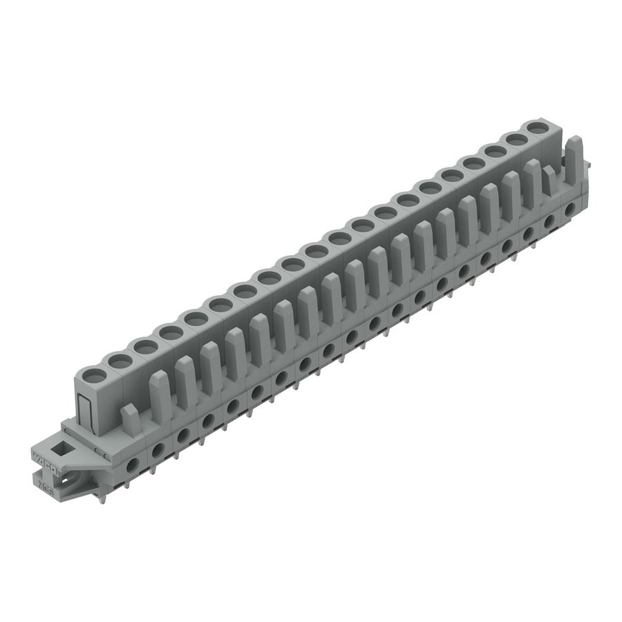 THT FE steker RE raster 5mm grijs 232-150/031-000 VVE=10