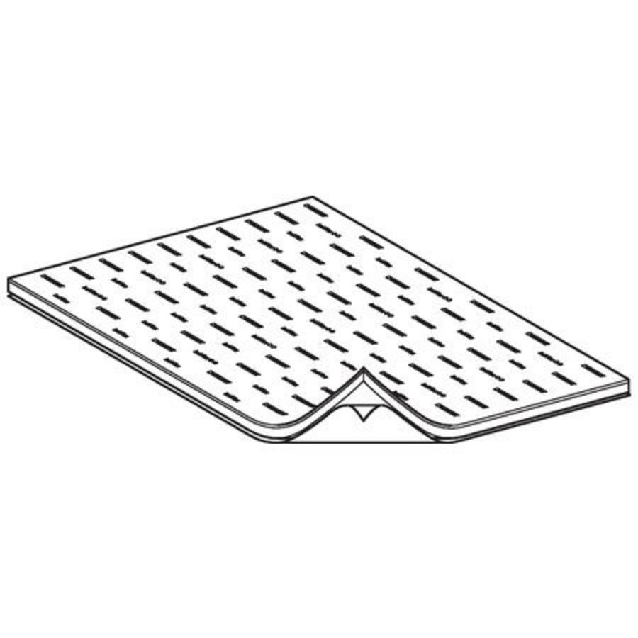 Geluidsisolatiemat Isol Flex zelfklevend 1180x780mm dikte=17mm VVE=2