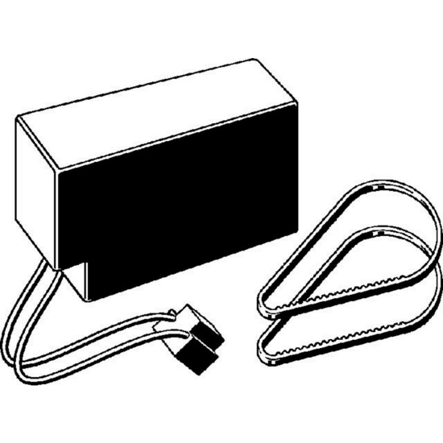 Accu kunststof/zwart