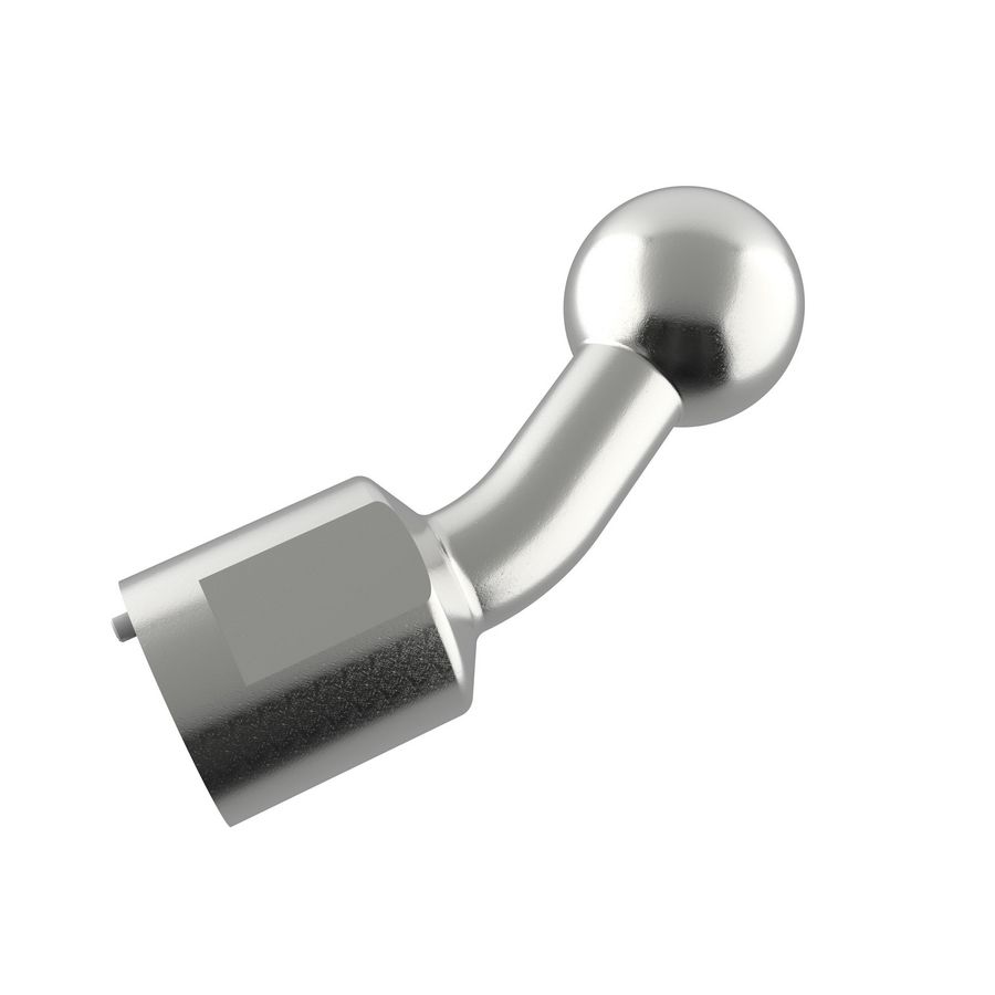 Aardingskogel Ø30mm schroefdraad M12 30gr.