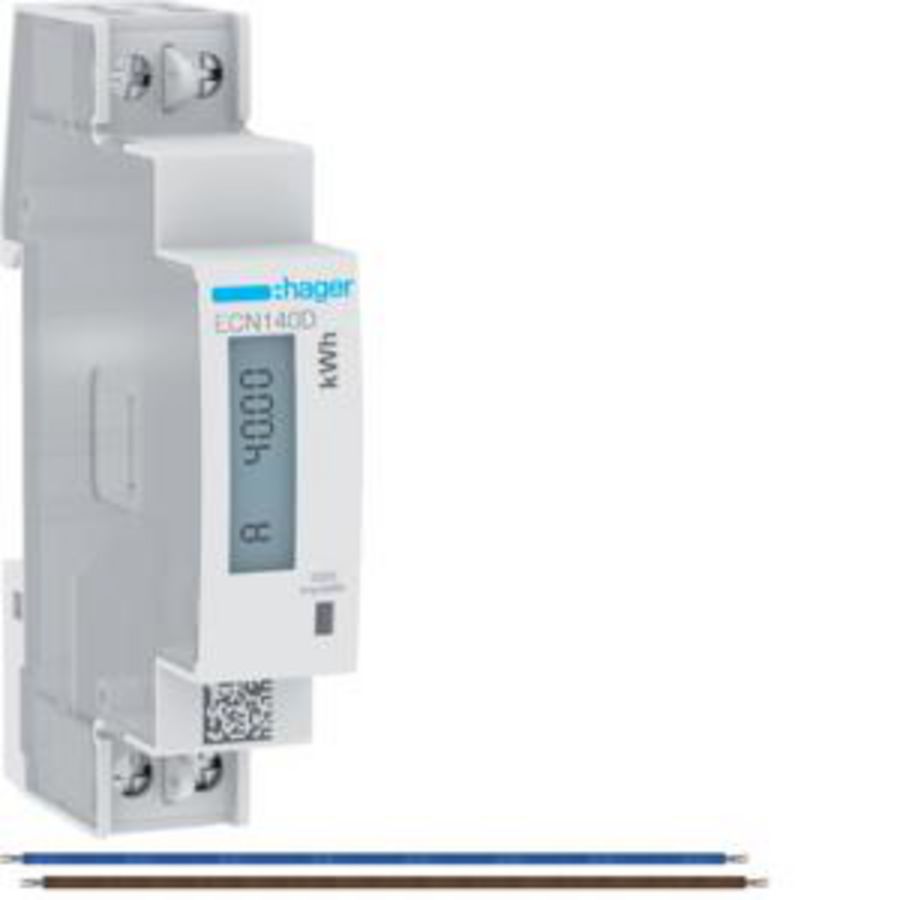 Uitbreidingsset kWh-meter 1 fase 40A