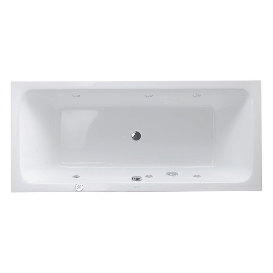 D-Code whirlpool 1800x800mm wit m.afvoer/potenset