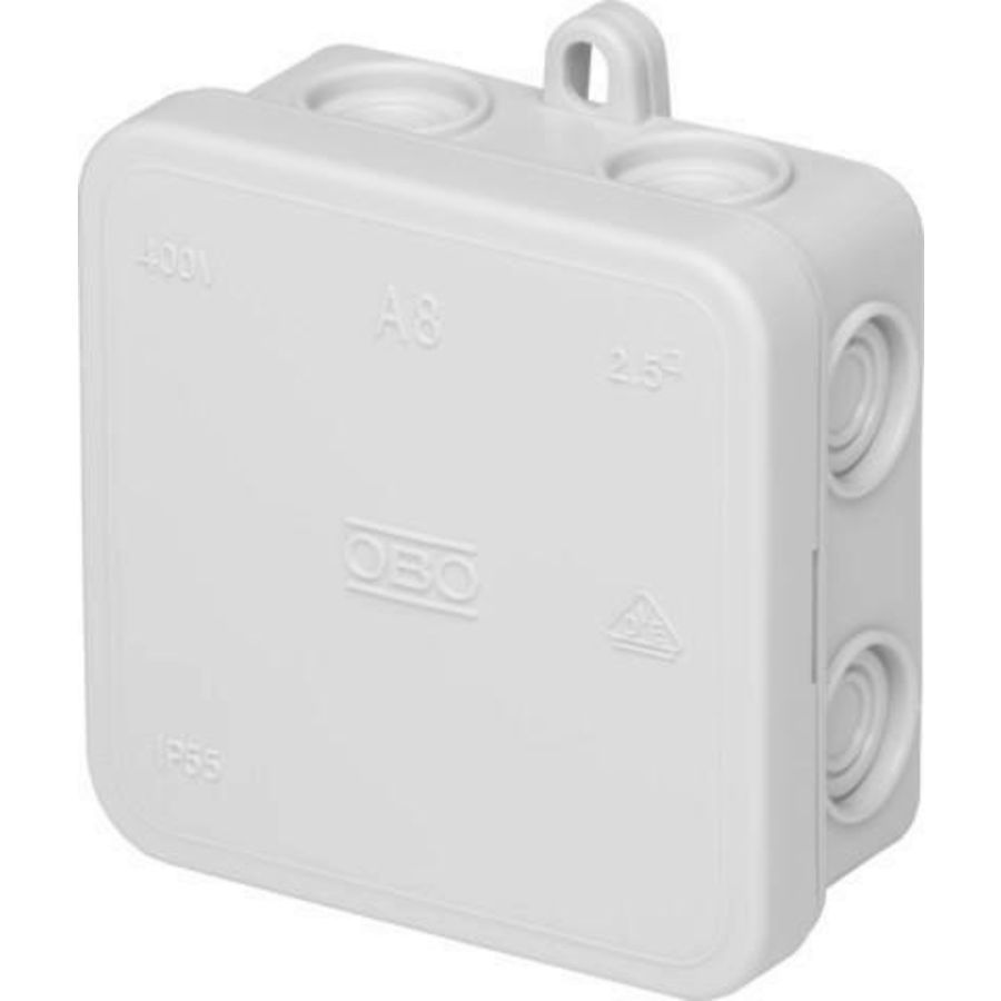 Doos kunststof/grijs