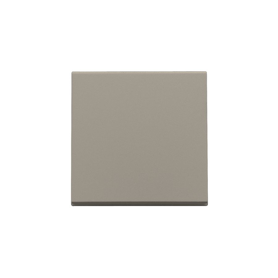 Afwerkingsset enkelv. elektr. schakelaar/knop bronze