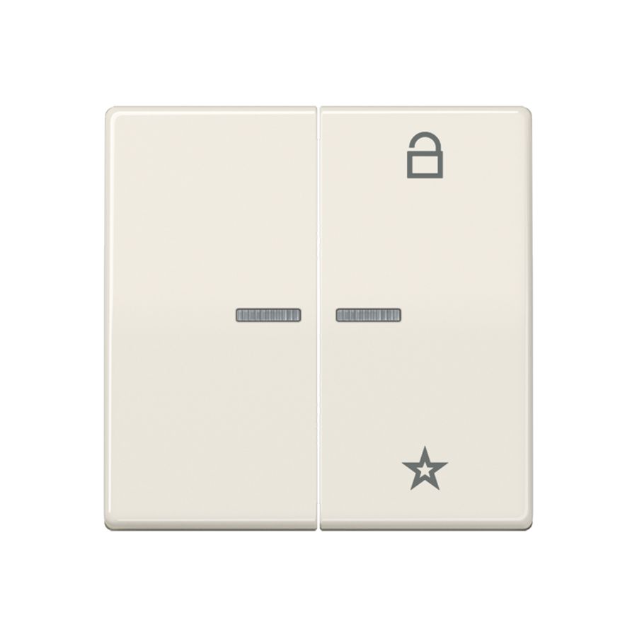 Tastafdekking AS500 wit eNet