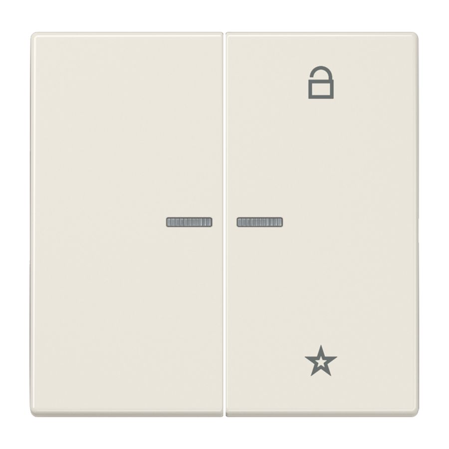 Tastafdekking LS990 wit eNet