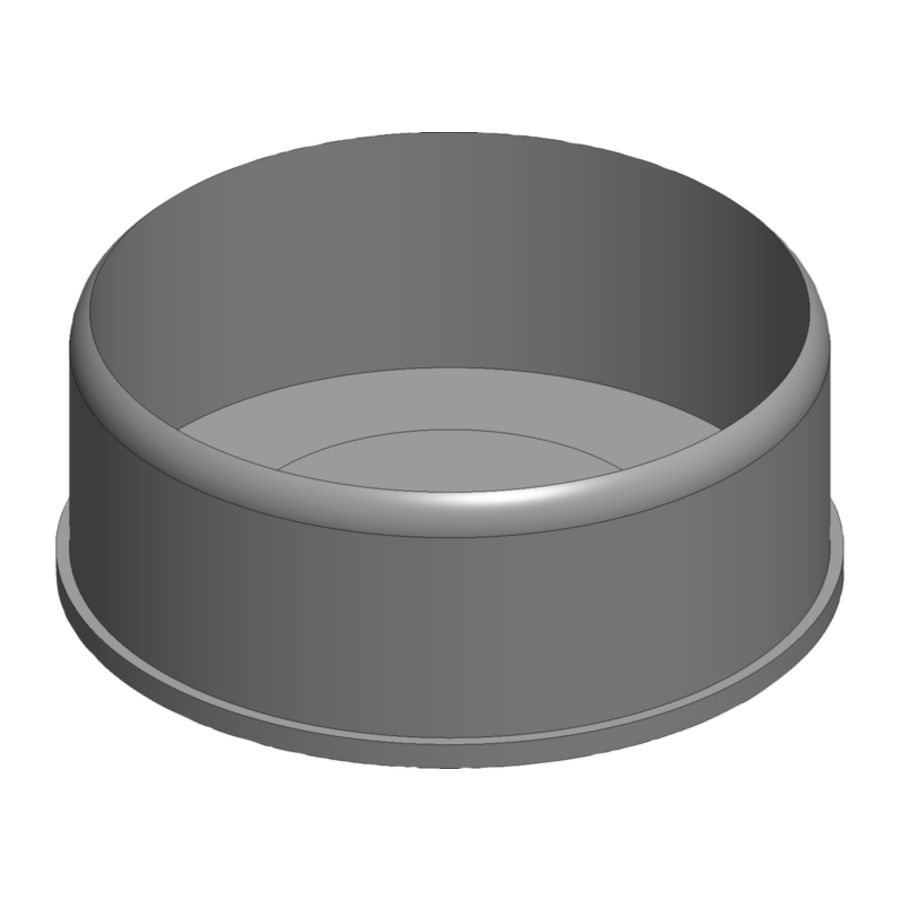 Beschermings plug D=56/53 H=22