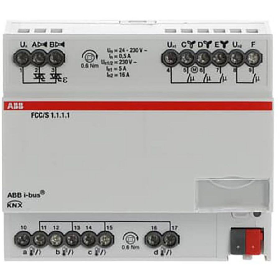 Fan Coil controller ClimaEco KNX PWM 3-stage MDRC