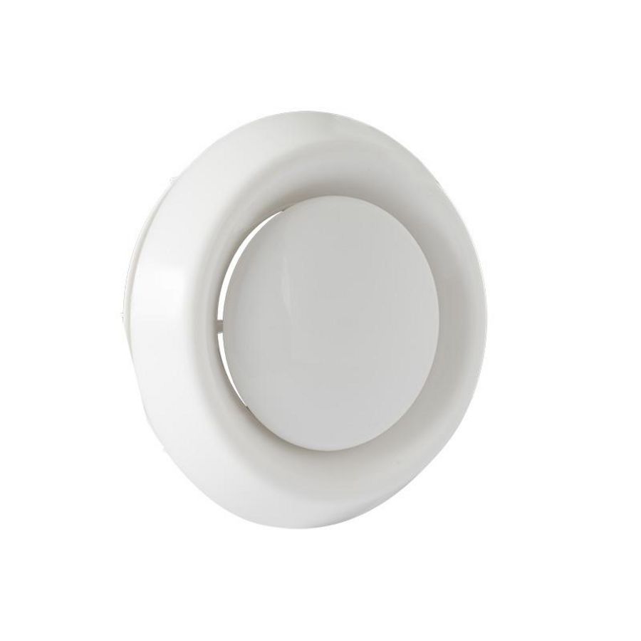 Afvoerventiel+aansluitbus en klemring Ø125mm