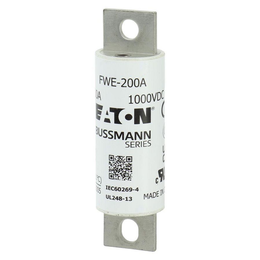 Zekering HRC 1000Vdc IEC/UL 200A aR 30mm Round f