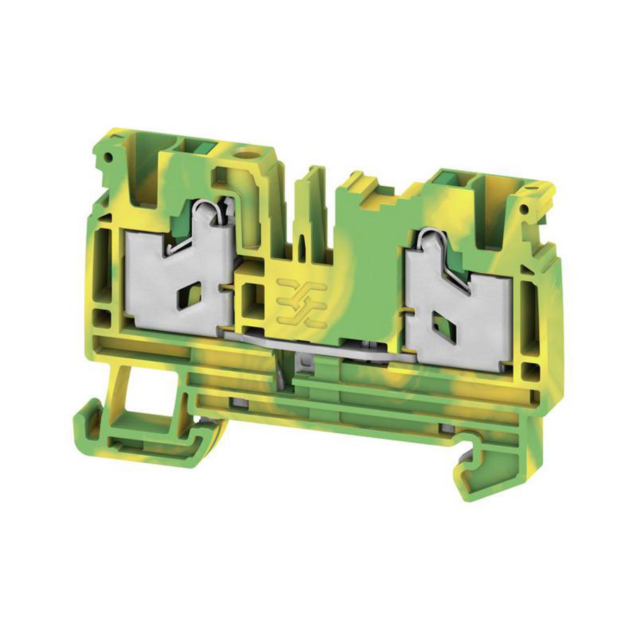 Aardklem PE SNAP IN groen/geel 4mm2 1000 V 2874880000 VVE=50