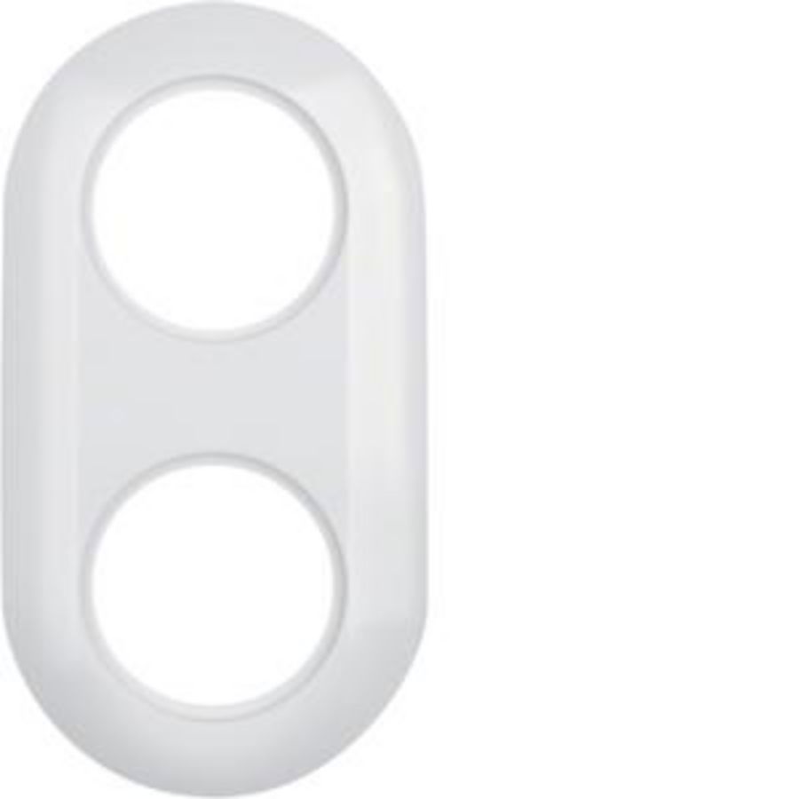 Afdekraam 2-v berker 1930 polar wit glans