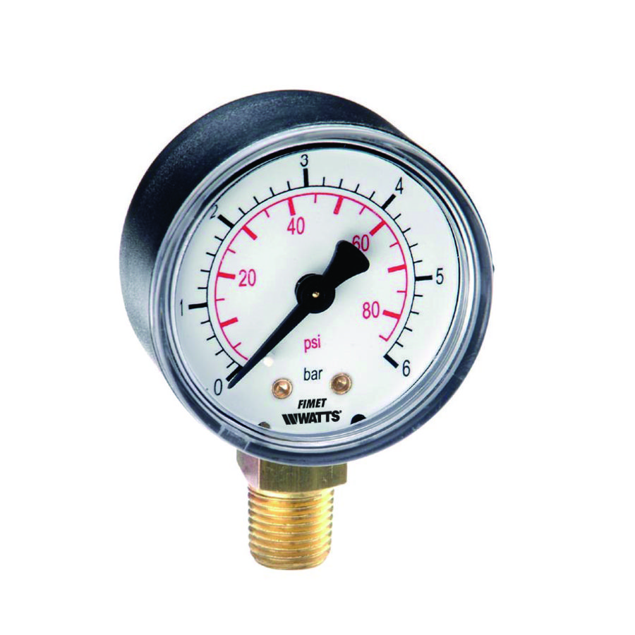 Manometer M1-ABS DN63 rad. 1/4 0-6bar