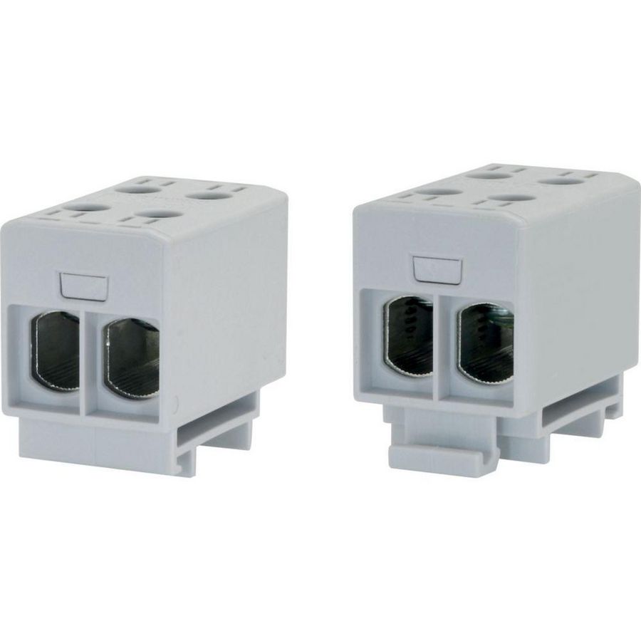 Aansluitklemmenblok 1-polig 2x50mm² 320A Cu 290A Al VVE=10