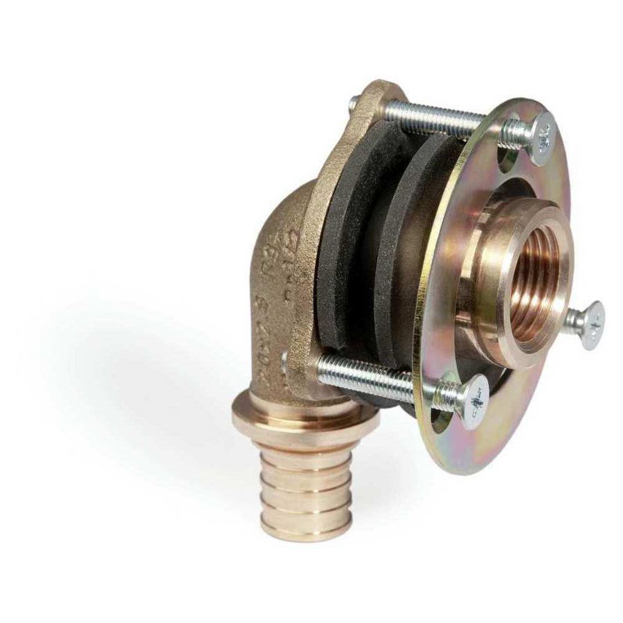 Muurplaat RAUTITAN RX schuif 20x1/2"bn.dr. hollewand VVE=10