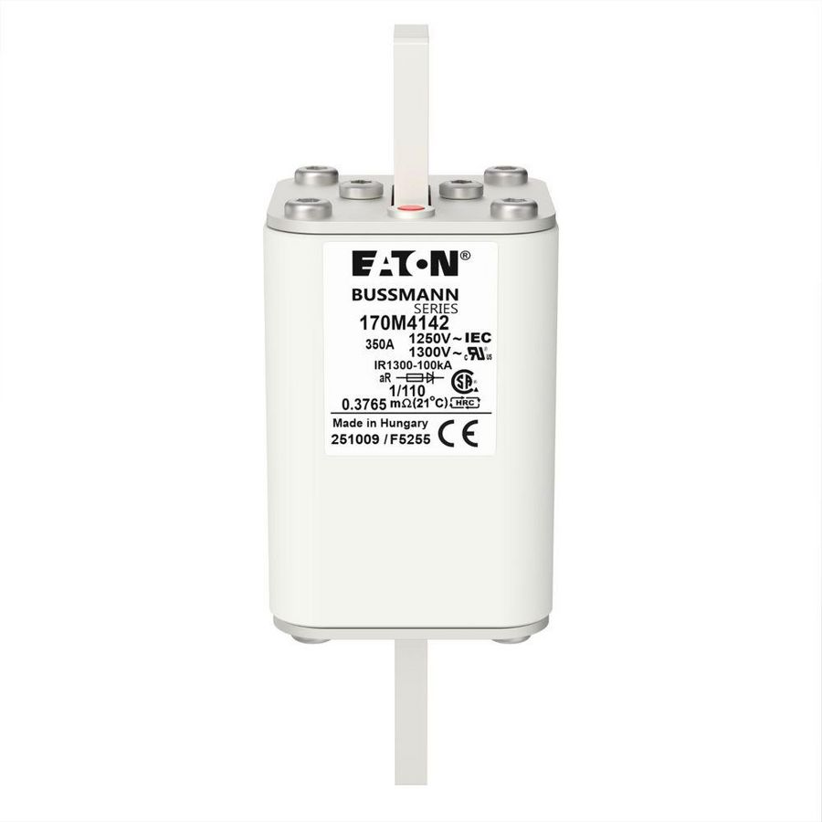 Zekering hoge snelheid 350A AC 1250V 100kA 1 53x66x1 VVE=3