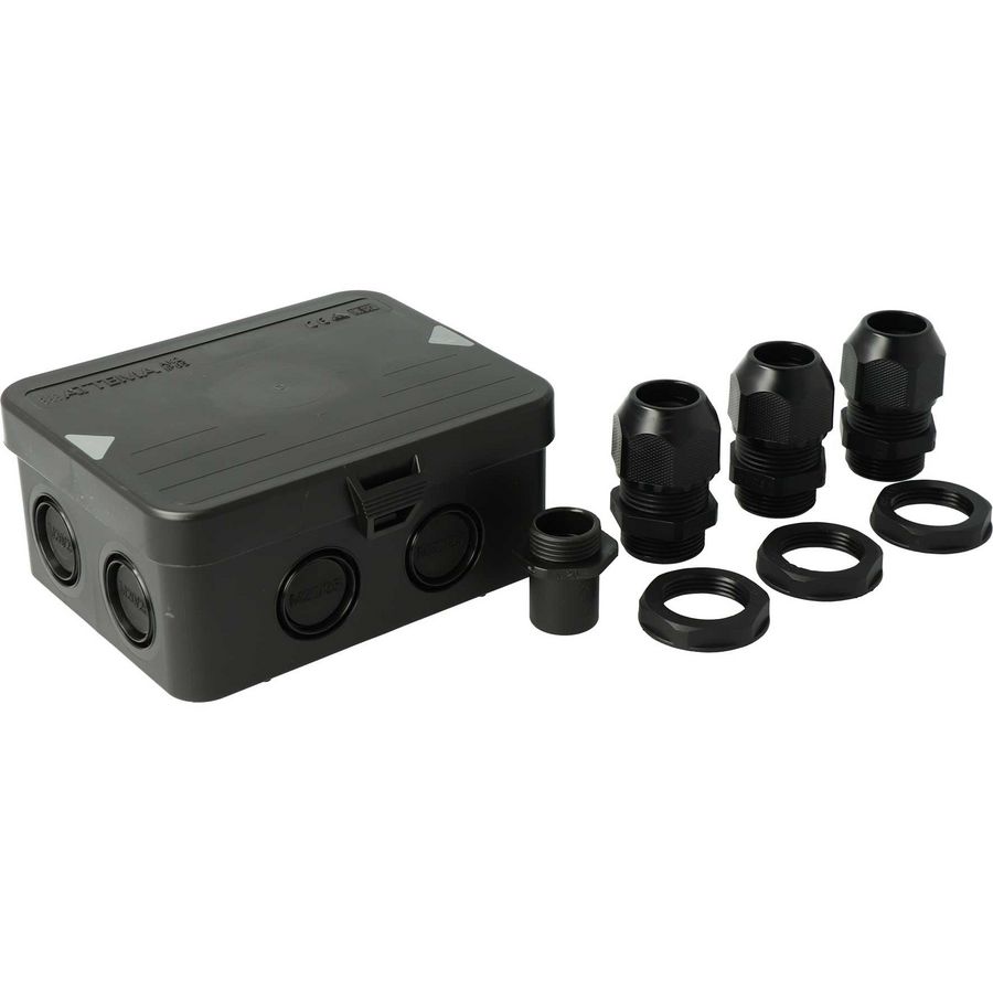 Kabeldoos AK2-M20/M25 IP65 wartels Zwart VVE=100