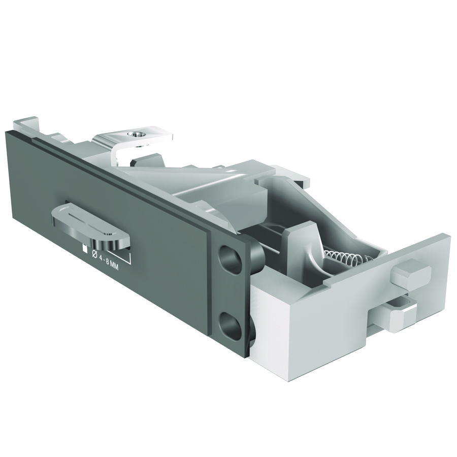 Hangslotvergrendeling rek in/uit Emax 2 E1.2 D=4/6/8mm