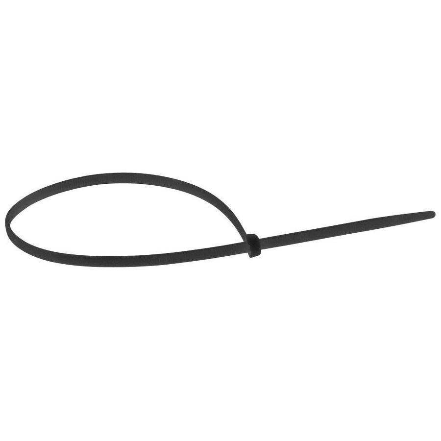 Installatieband zwart L360 B7.6 Colring VVE=100