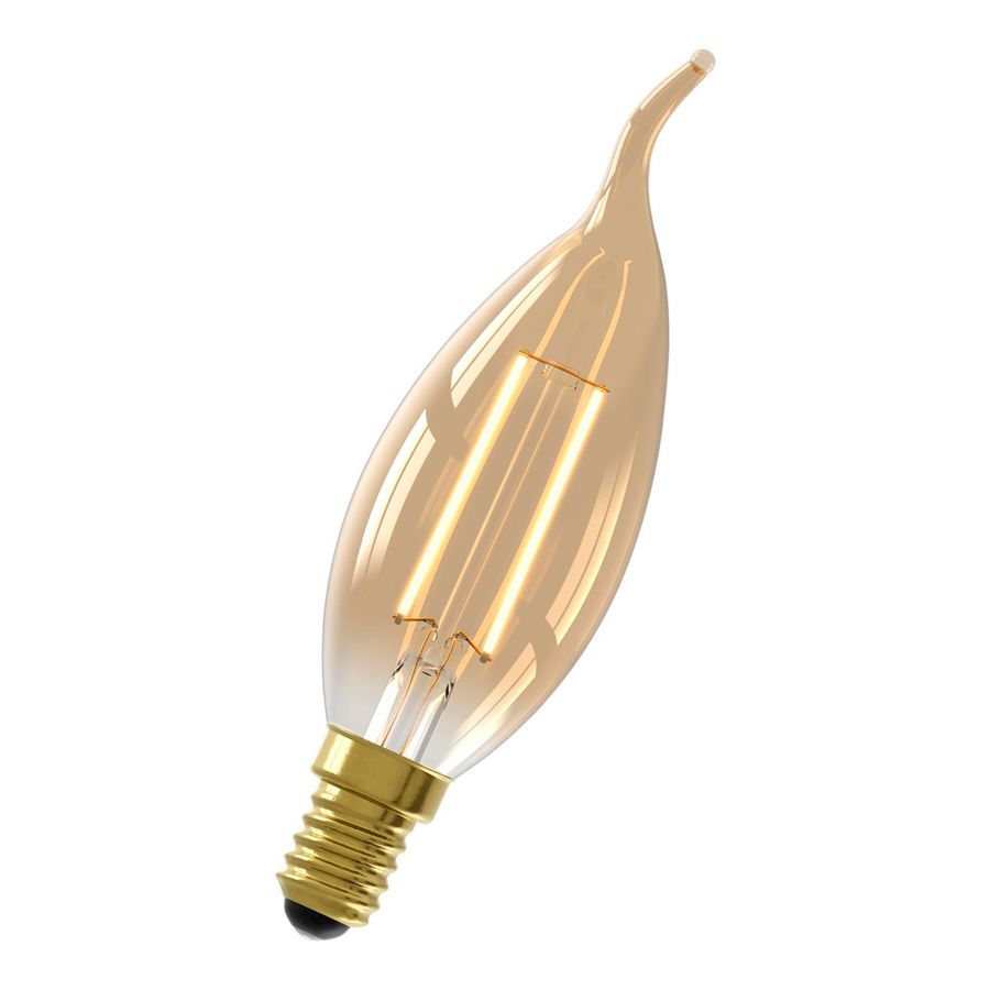 LED-lamp Warm Filament C35 E14 DIM 3.5W 25W 250lm 2100K goud