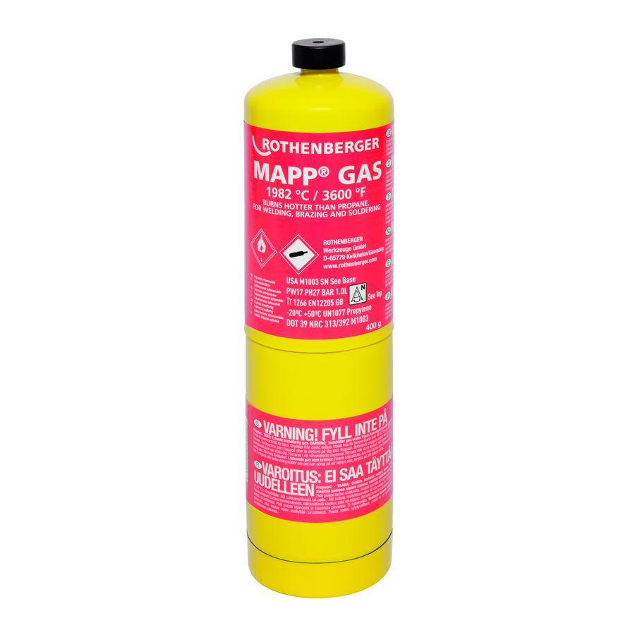 Gassoldeerset Map pro 1 US 750 ml