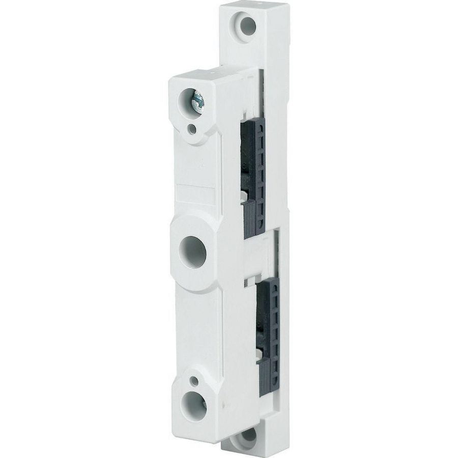 PE+N Raildragerhouder voor railsysteem 60mm wit VVE=10