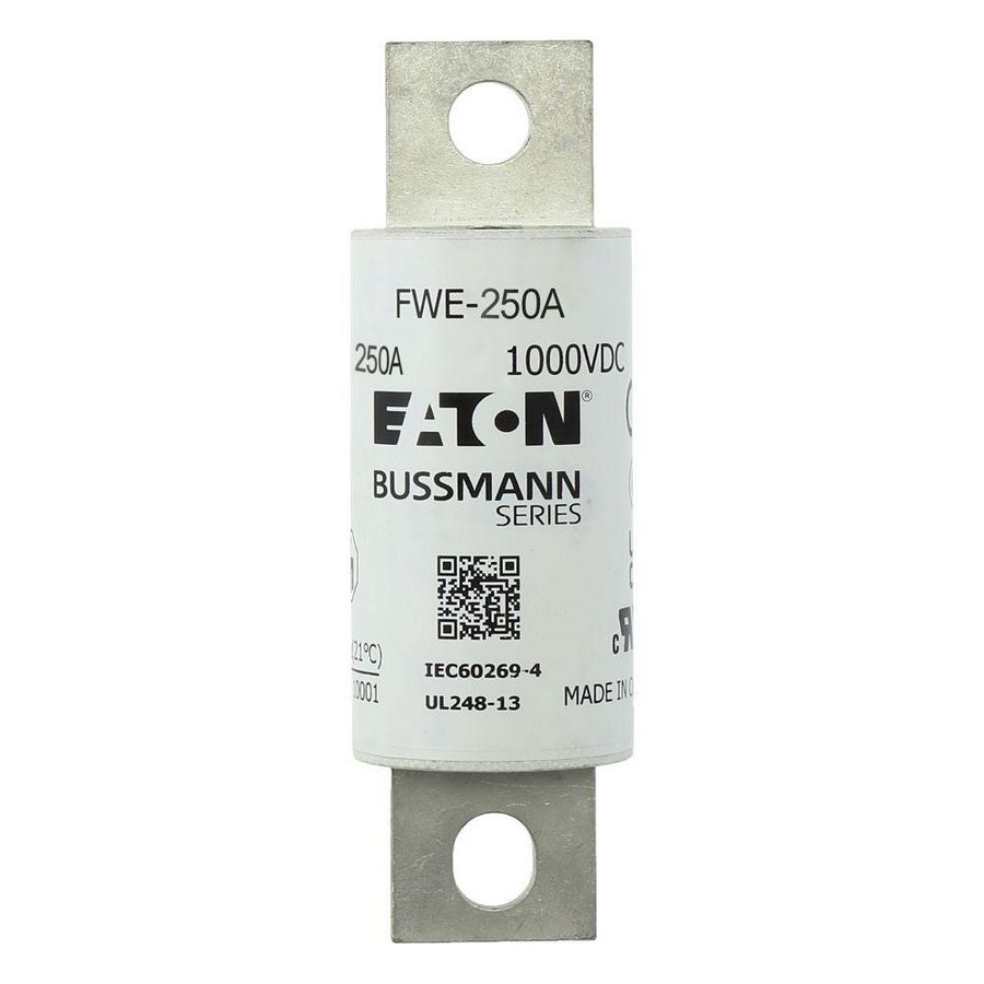 Zekering HRC 1000Vdc IEC/UL 250A aR 40mm Round f