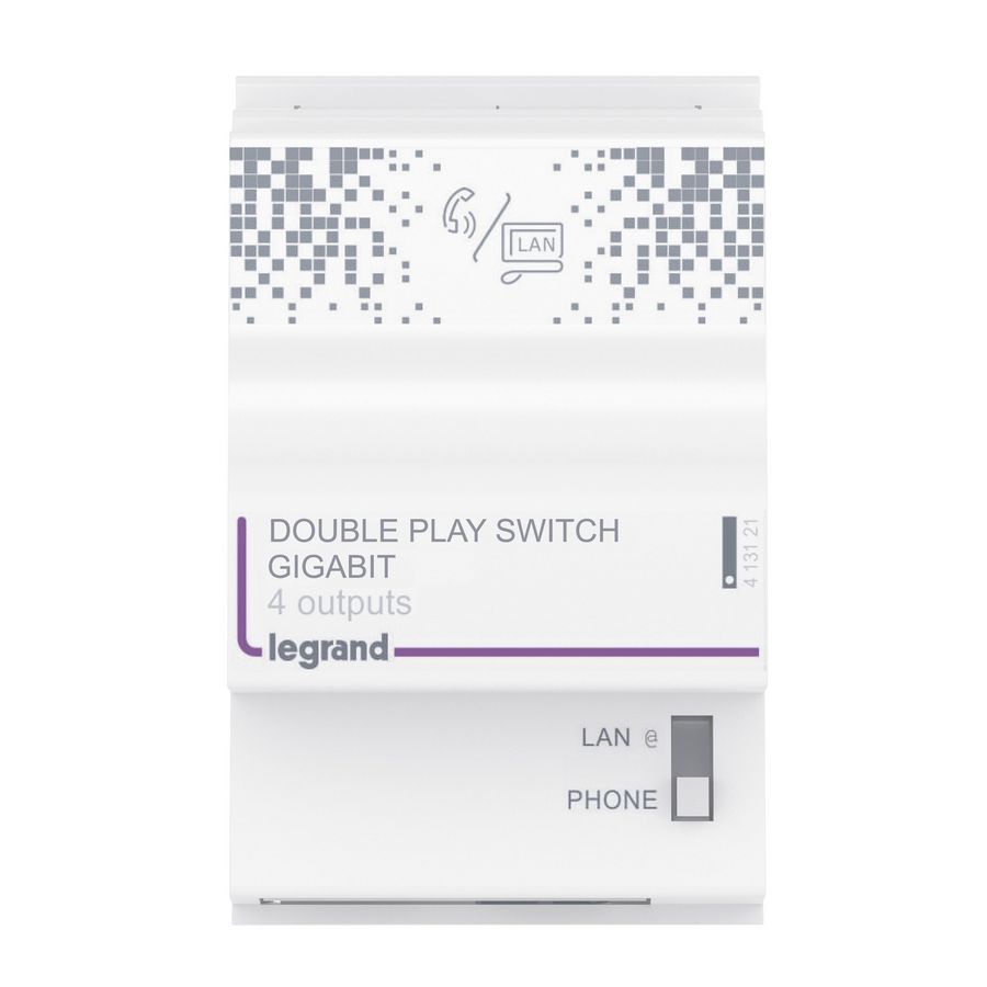 Double Play Switch 4 uitgangen