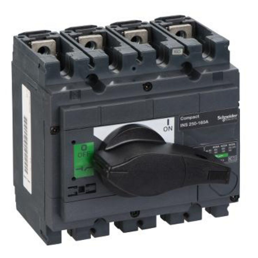 Lastscheider Vast Zwart ComPact INS250-160A 4P