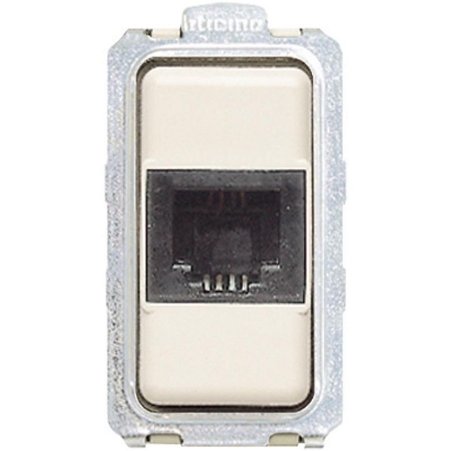 Wandcontactdoos telef/inf RJ11 2paar Magic VVE=10