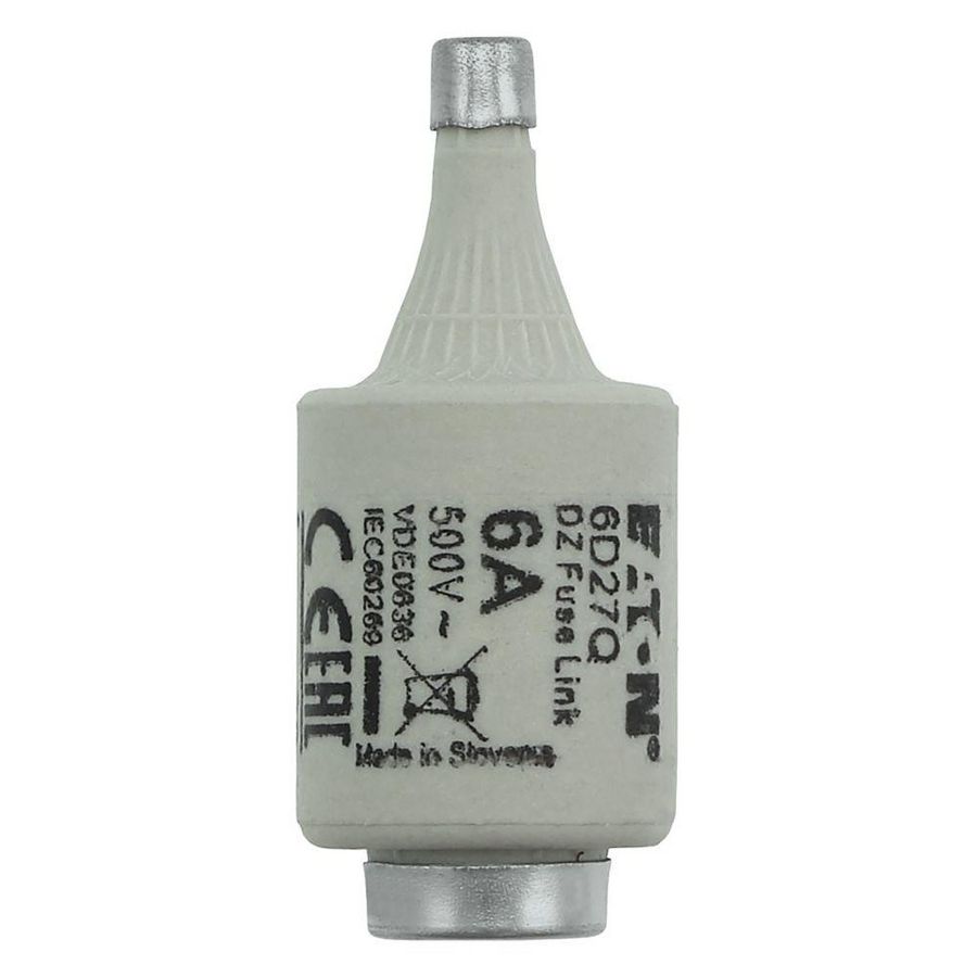 Zekering laagspanning 6A AC 500V D2 gR aansprekend VVE=25