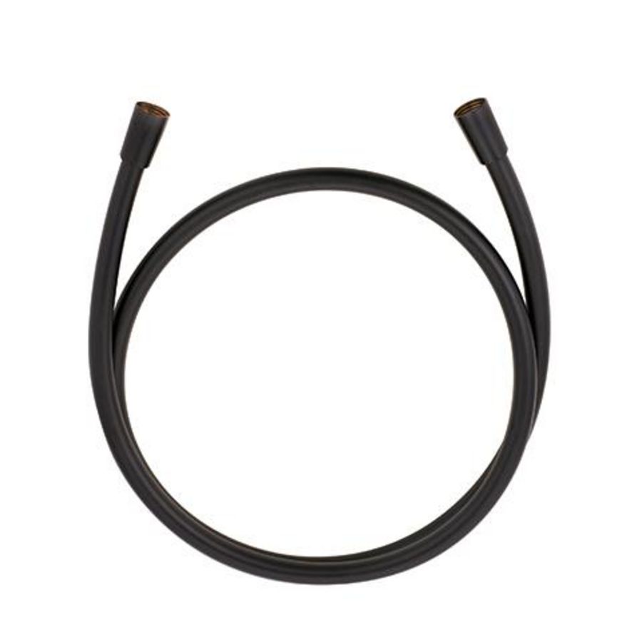 Suparaflex black slang 160cm mat zwart