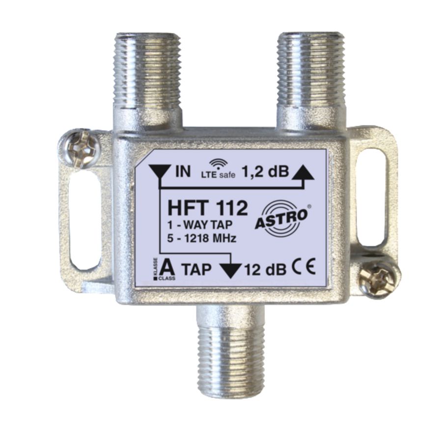 Aftakelement 1-V 11dB aftakdemping retour met f-aans. VVE=10