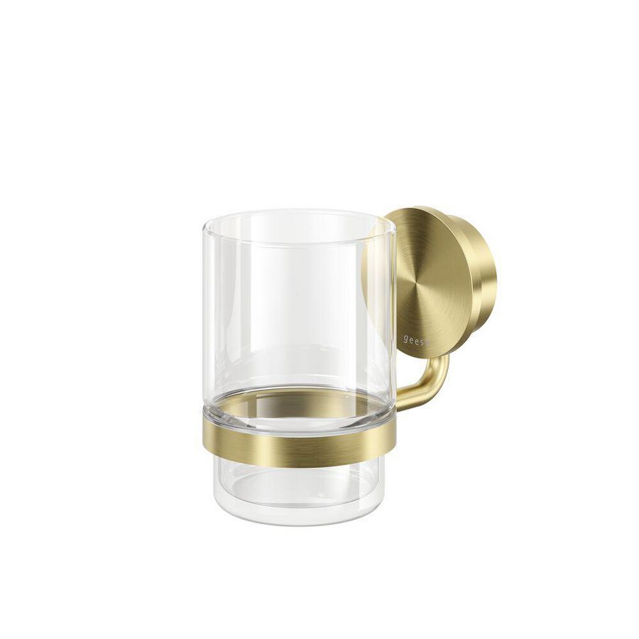 Glashouder met drinkglas Gold OPAL