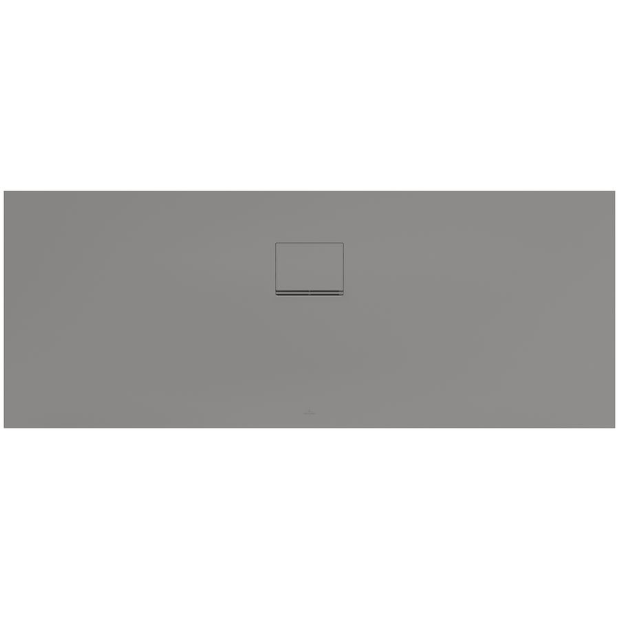 Douchebak Squaro Inf. lange zijde 1800x700mm Quaryl grijs