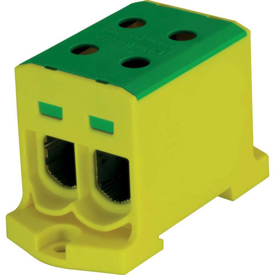 Aansluitklemmenblok 1-polig 2x95mm² 500A Cu 440A Al VVE=10